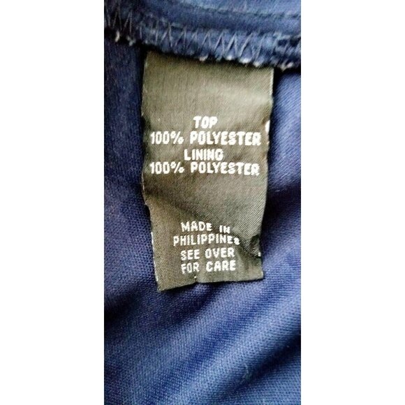 By & By Women’s Blue & Green Print Lattice Back Sleeveless Top Size Medium - Picture 9 of 13